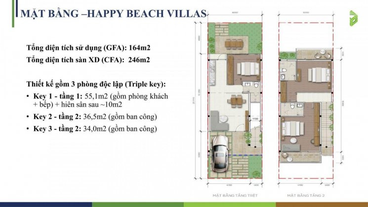 Nhà Phố Biển Happy Beach Villas 6x20m, Kế Căn Góc, Club House Hồ Bơi, Giá Tốt 77 Tỷ 0937587983 5