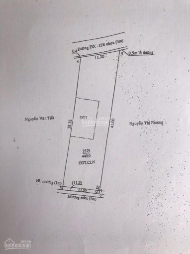 Nhà Vườn Tân An, Dx 128 Nhựa 4m Thông, Cách Chợ Bến Thế 700m Sổ Riêng, đường Thông Như Hình 8