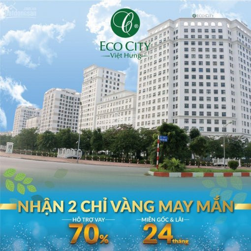 Nhận Nhà ở Ngay, Sổ đỏ Trao Tay Full Nt Cc Tại Eco City Việt Hưng, Chỉ Với 600tr Miễn Gốc Lãi 24th 7