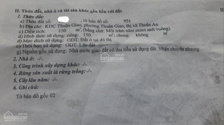 ông Anh Cần Bán Căn Nhà Kdc Thuận Giao, P Thuận Giao, Thị Xã Thuận An,tbd Dt 5x30m Tc 100% 39 Tỷ 7