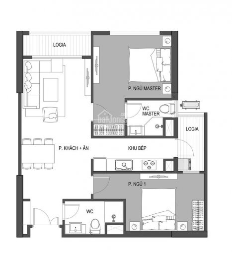 Quỹ Căn Bán 2pn 82m2 Tại Hinode City 201 Minh Khai Giá Tốt Nhất Ban Công đông Nam Tây Bắc Từ 3,4 Tỷ 8