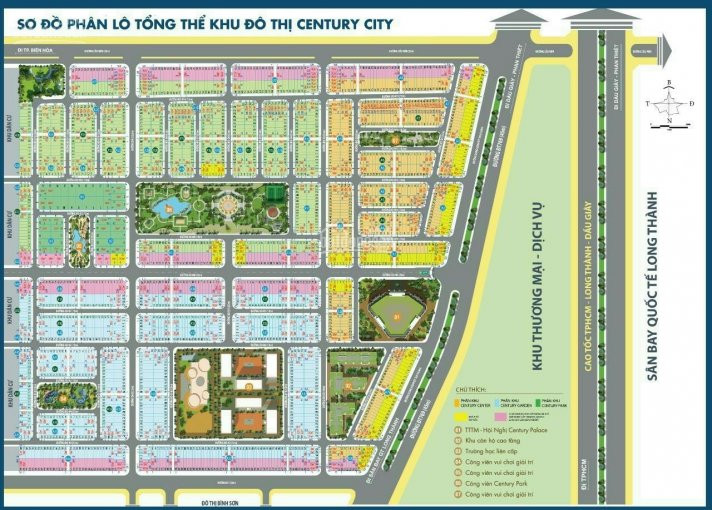 Siêu đô Thị Century City - đối Diện Sân Bay Long Thành, đồng Nai, Giá Chỉ 17tr/m2 5