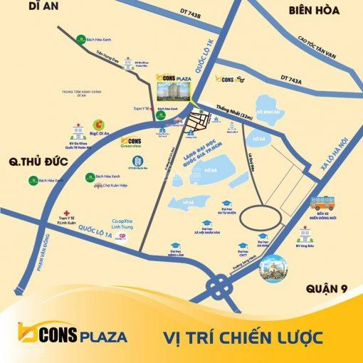 Sở Hữu Căn Hộ Bcons Plaza Dĩ An Có Tài Chính 500 Triệu_chỉ Từ 1,45tỷ/căn 2pn 2wc Chiết Khấu 7,6% 2