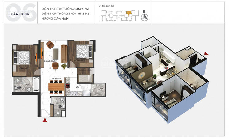 Sunshine City, Căn Hộ 2pn + 1, Dt 855m2, Giá 31 Tỷ, Full đồ Nt, Nhận Nhà ở Ngay, Ký Trực Tiếp Cđt 6