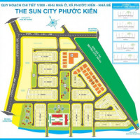 Chính Chủ Cần Bán đất Nền Dự án Thạnh Nhựt - The Sun City Phước Kiển, Mặt Tiền đường 20m