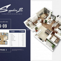 Còn Duy Nhất Căn Góc 09 Tòa Sapphire 2 Goldmark City Tầng Mẫu 26