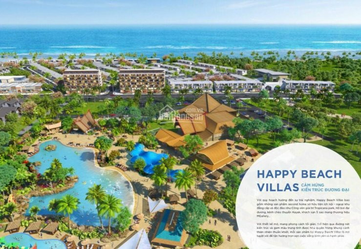 Biệt Thự Biển Happy Beach Viilas 7,5 Tỷ/căn Khu Biển Sân Vườn Sau Nhà Trong Chuổi Novaworld Hồ Tràm 2