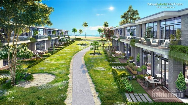 Biệt Thự Biển Happy Beach Viilas 7,5 Tỷ/căn Khu Biển Sân Vườn Sau Nhà Trong Chuổi Novaworld Hồ Tràm 7