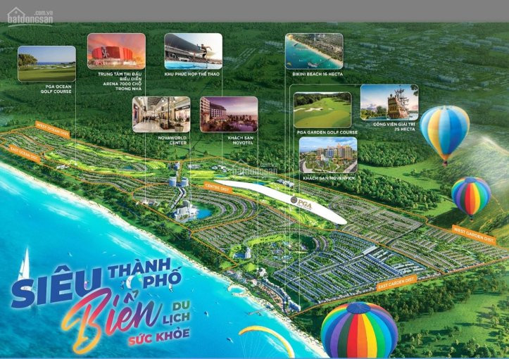 Biệt Thự Golf Novaworld Phan Thiết Mở Bán Biệt Thự Siêu Vip Trong Lòng Sân Golf Tiêu Chuân Pga 7