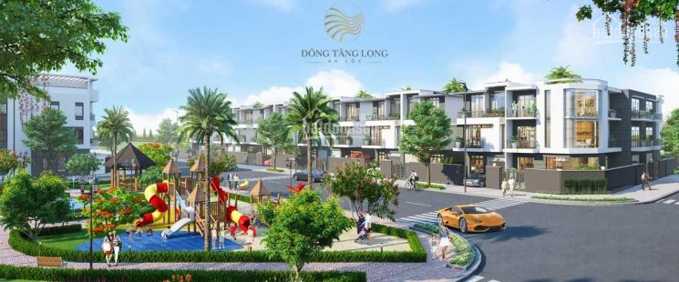 Biệt Thự Vườn Hưng Phúc Dự án đông Tăng Long, Quận 9, Dt 8x20m, Hoàn Thiện 3 Tầng View Khu Chung Cư 2