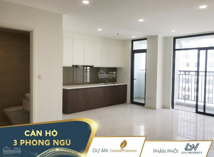 Căn Hộ 1 Phòng Ngủ Central Premium, 48m2, Căn Góc 2 Mặt Thoáng, Giá 2,3 Tỷ, View Hồ Bơi, Tầng Thấp 3