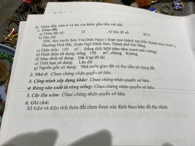 Chính Chủ Bán Nhanh 1 Cặp đường Trường Sa, Hòa Hải, Ngũ Hành Sơn, đà Nẵng 1