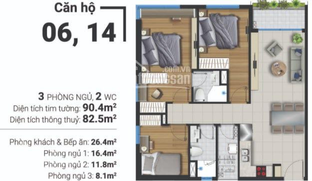 Chính Chủ Bán Nhanh Căn Hộ 90m2 3pn,2wc River Panorama An Gia - Quận 7 Hoàng Quốc Việt - Giá 386 Ty- Lh 0938537178 8