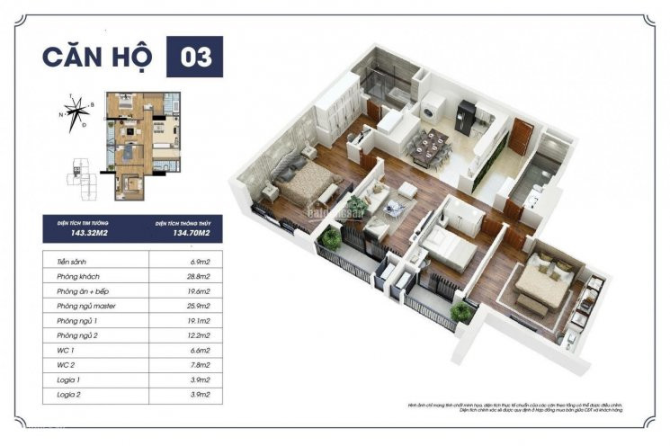 Chính Chủ Bán Nhanh Căn Hộ Cao Cấp Goldmark City 3pn 134m2 Giá Bán 25,5 Triệu/m² Có Sổ Sở Hữu Lâu Dài 2