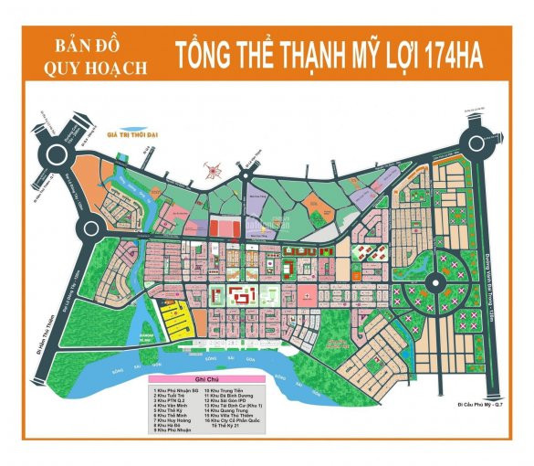 Chính Chủ Bán Nhanh đất Kdc Thạnh Mỹ Lợi Gần Ubnd Quận 2, Sông Sg, Sổ đỏ Dự án Huy Hoàng, Thế Kỷ, Giá 65tr/m2 1