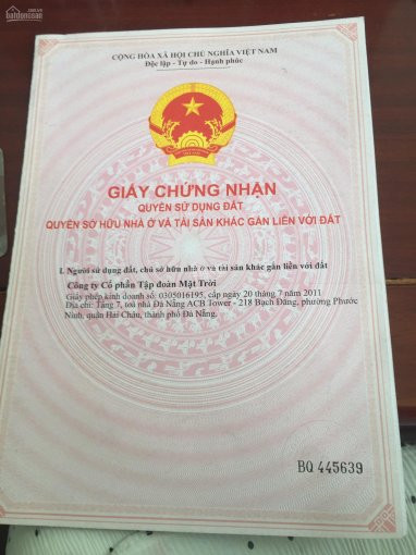 Chính Chủ Bán Nhanh đất Nam Hoà Xuân, Tp đà Nẵng Lh: 0905621481 1