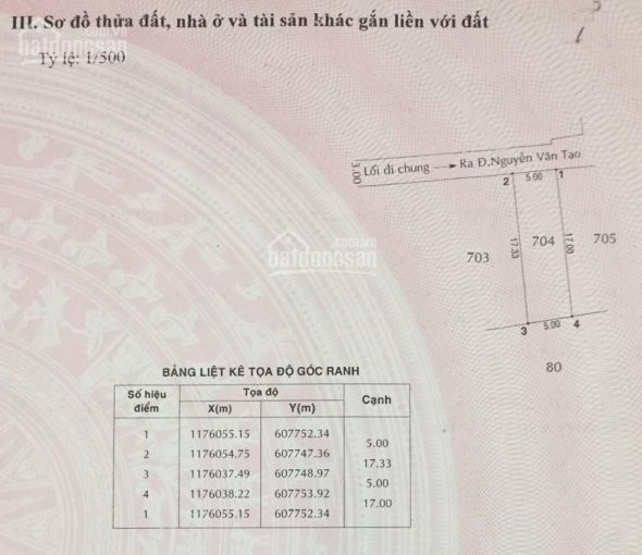 Chính Chủ Bán Nhanh đất Sổ Hồng Riêng Hẻm 677 đường Nguyễn Văn Tạo, Huyện Nhà Bè, 195 Tỷ 6