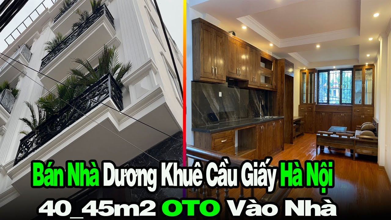 Chính Chủ Bán Nhanh Nhà Dương Khuê Cầu Giấy 6 Tầng * 45m2 Nở Hậu (ô Tô Vào Tận Nhà) Kinh Doanh 1