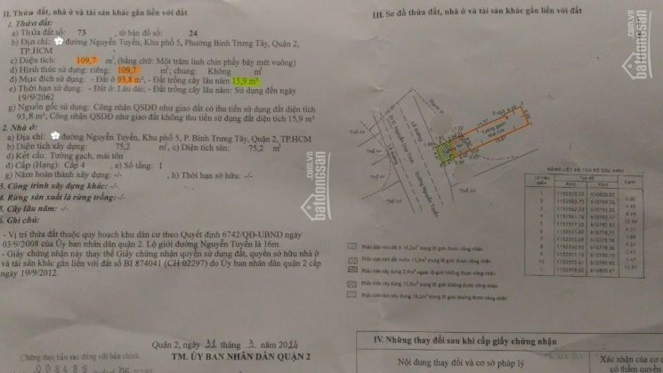 Chính Chủ Bán Nhanh Nhà Giá Tốt  đường Nguyễn Tư Nghiêm Và Nguyễn Tuyển, P Bình Trưng Tây Tp Thủ đức 4