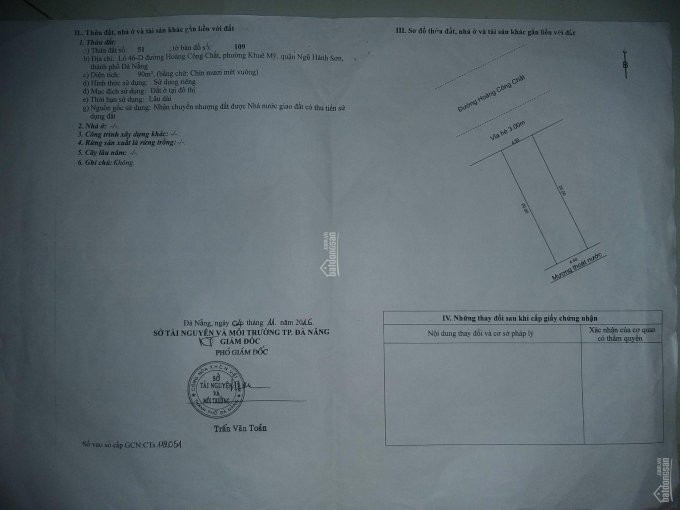 Chính Chủ Bán Nhanh Nhanh Lô đất đường Hoàng Công Chất, Ngũ Hành Sơn, đà Nẵng 1