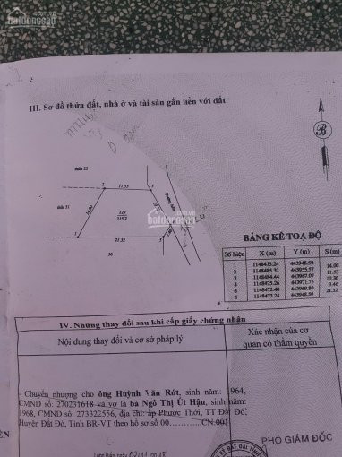 Chính Chủ Cần Bán đất Ngay Biển Long Hải, Thích Hợp Xây Khách Sạn - đầu Tư đất Biển Long Hải Lh 0903066813 1