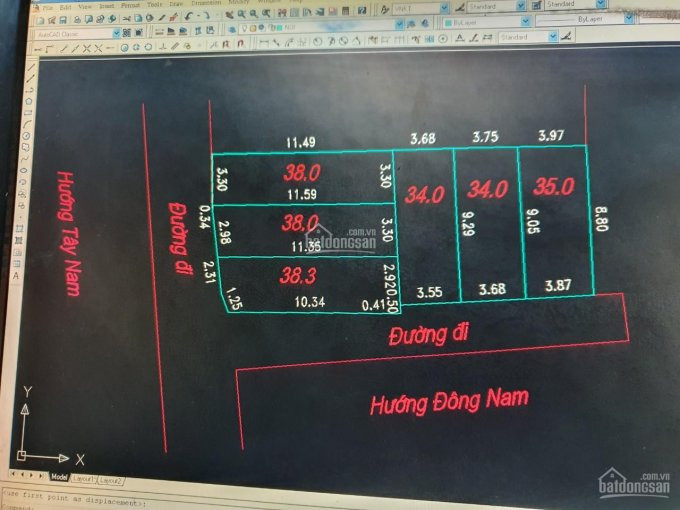 Chính Chủ Cần Bán đất Thổ Cư Lai Xá Giá Chỉ 125 Tỷ đường ô Tô Thông 6