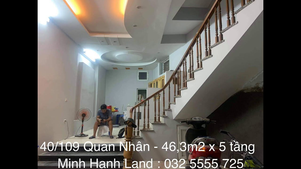 Chính Chủ Cần Tiền Bán Gấp Nhà Ngõ Quan Nhân - Kinh Doanh Cho Thuê đỉnh - 46m2 X 5 Tầng, Giá Rẻ Bán Trước Tết 1