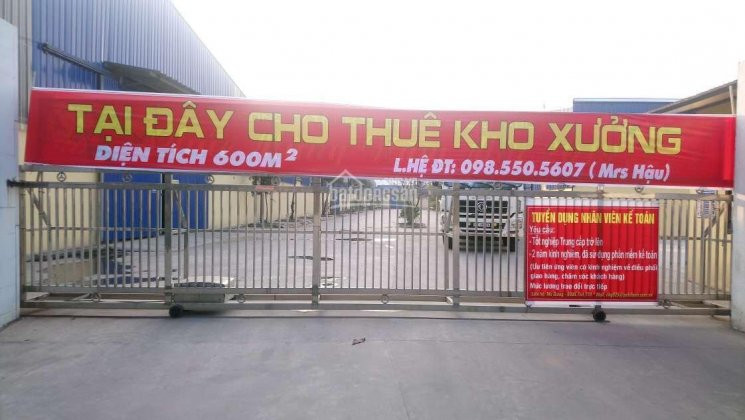 Chính Chủ Cho Thuê Nhanh Kho Xưởng Tại Văn Lâm Hưng Yên, Diện Tích: 600m2, Lh: 0985505607 1