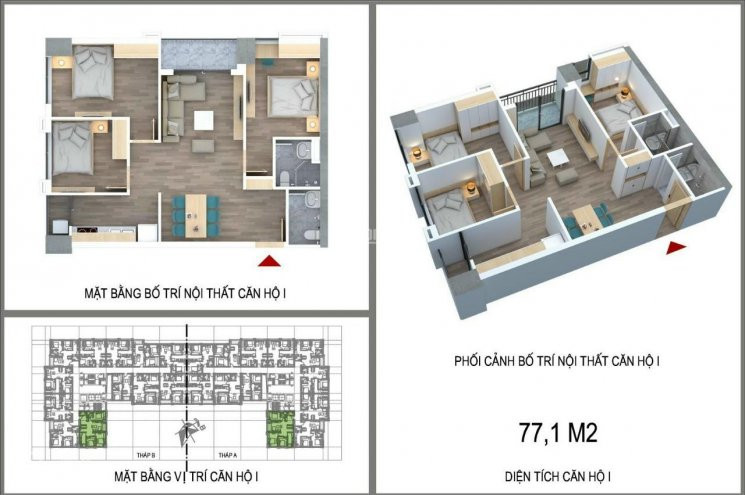 Chính Sách Bán Năm Tân Sửu Cho Căn Hộ 3 Ngủ 77m2 Dự án Nthome Phương Canh Siêu Hấp Dẫn 1