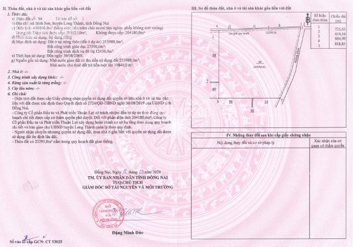 đất Nền Siêu Dự án Sân Bay Long Thành Giá Gốc Cđt, Thanh Toán Ck2 Cây Vàng + Lãi Suất 18% 3