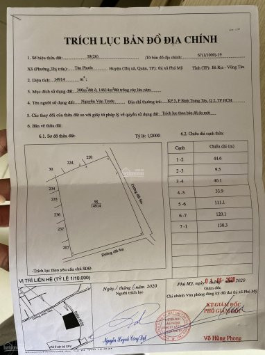 đầu Năm Cần Ra Nhanh Lô đất Dt 14914m2 Cách Ql 51 1km Thích Hợp Phân Lô, Làm Kho Xưởng 2