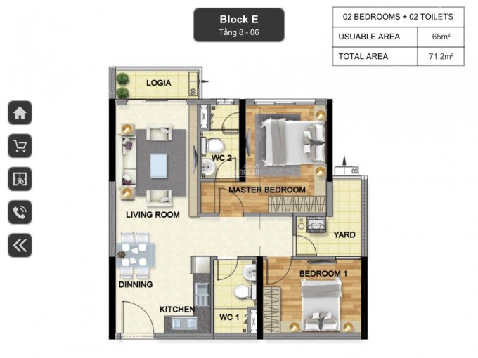 để Lại Căn 2pn Block F - Khu Emerald - 71m2 - 2pn - 2wc - 325 Tỷ đã Bàn Giao Nhà Mới 0932424238 2