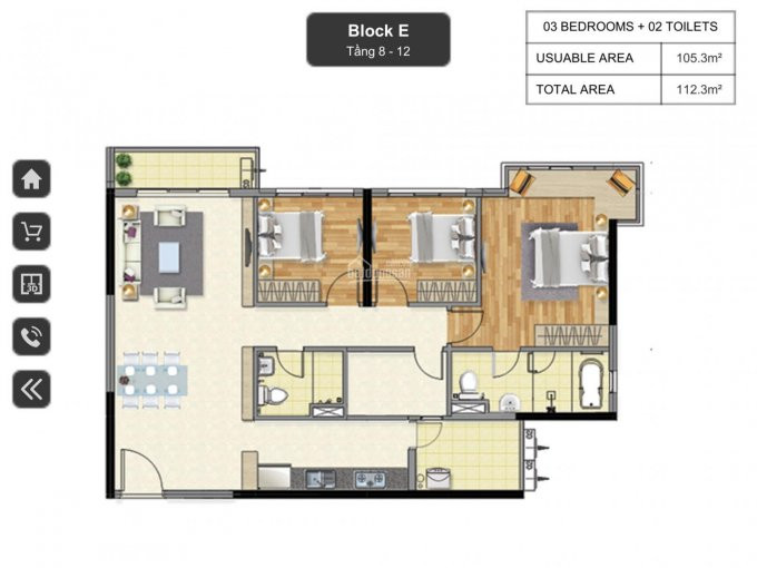 Emerald - Block F - 104 M2 - 4,5 Tỷ  View Nội Khu đường N1- Hỗ Trợ Ngân Hàng 50% 0932424238 1