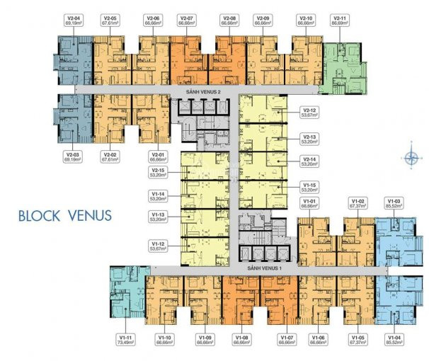 Khách Cần Tiền Bán 1pn 2pn Q7 Sài Gòn Riverside Complex Mặt đường đào Trí, Giá Từ 1,6 Tỷ - 2,3 Tỷ 3