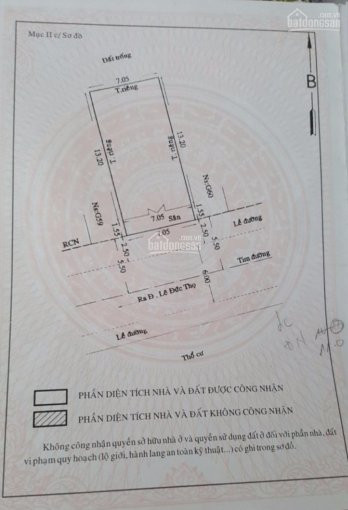 (msp161) Cần Bán Nhà Cấp 4 Chính Chủ, Hẻm 8m, Lê đức Thọ, P6 Dt 7x15m, Cn 104m2 Giá: 11 Tỷ Tl 3