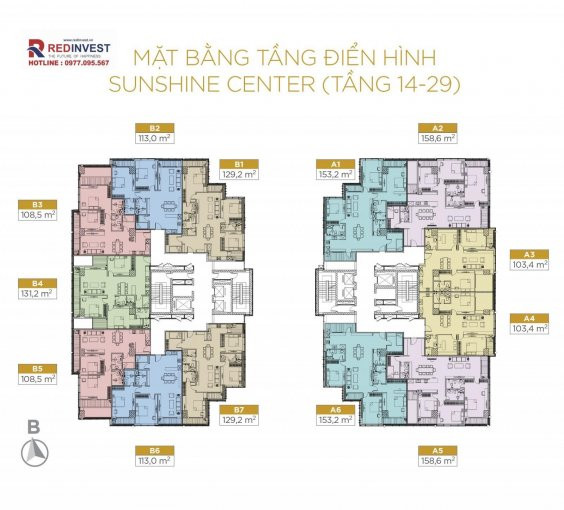 Mùa Covid ở Nhà Gọi Hotline 0977095567 để Mua 30 Căn Hộ Cuối Cùng Tại Sunshine Center 16 Phạm Hùng 5