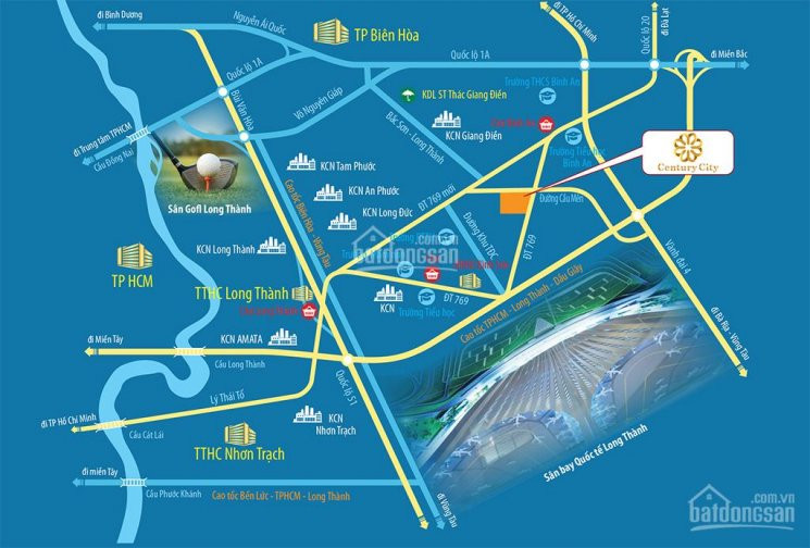 Nhận đặt Chỗ Dự án Century City Sân Bay Quốc Tế Long Thành, Chỉ 15 Triệu/m2, Giá Chủ đầu Tư 4