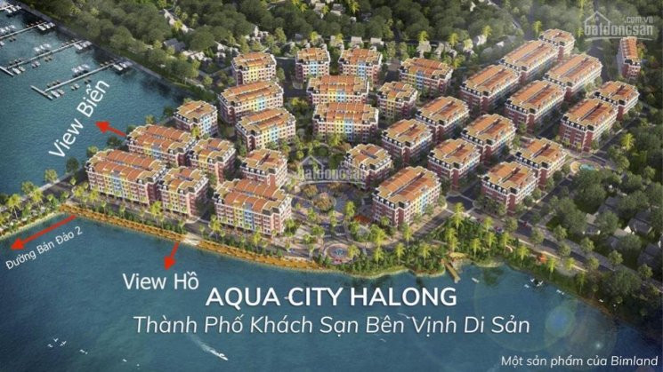 Suất Ngoại Giao đẹp Tuyệt Vời Tại Dự án Mặt Biển Hạ Long - Aqua City 2