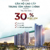 Căn Hộ Westgate - Chiết Khấu 18% - Trả Góp 0% - Chỉ đóng 30% (600tr) đến Khi Nhận Nhà