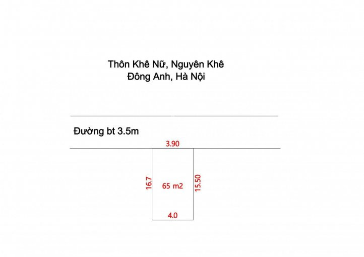 65m2 Xóm đường Gần C1,2 Nguyên Khê, đất đẹp Thông Thoáng, Giá đầu Xuân 5