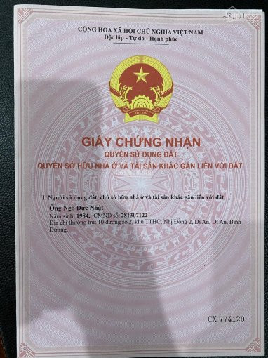 6x45 đường Dt749a Gần ủy Ban Long Nguyên Có 100m2 Thổ Cư Giá 2ty250tr - Sổ đỏ Lh : 0934715777 1