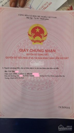 Bán Liền Kề Ngõ 622 Minh Khai - 86m2 - Sổ đỏ Chính Chủ 2