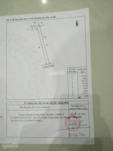 Cần Bán 1 Sào đất Xã Lộ 25, Huyện Thống Nhất, đồng Nai Giá 2 Tỷ 2