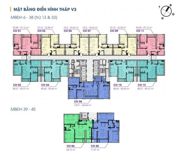 Căn Hộ 140m2 Thông Thủy - Thiết Kế Mở 4 Phòng Ngủ - Giải Pháp Cho Gia đình đa Thế Hệ 1