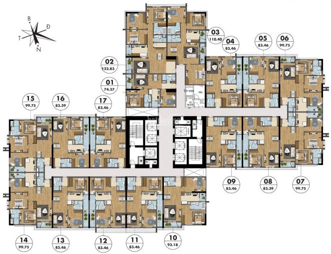 Cập Nhật 89 Căn 2pn Cắt Lỗ 150 Tr Chung Cư Goldmark City - 136 Hồ Tùng Mậu - 2 Tỷ - 0918301583 6