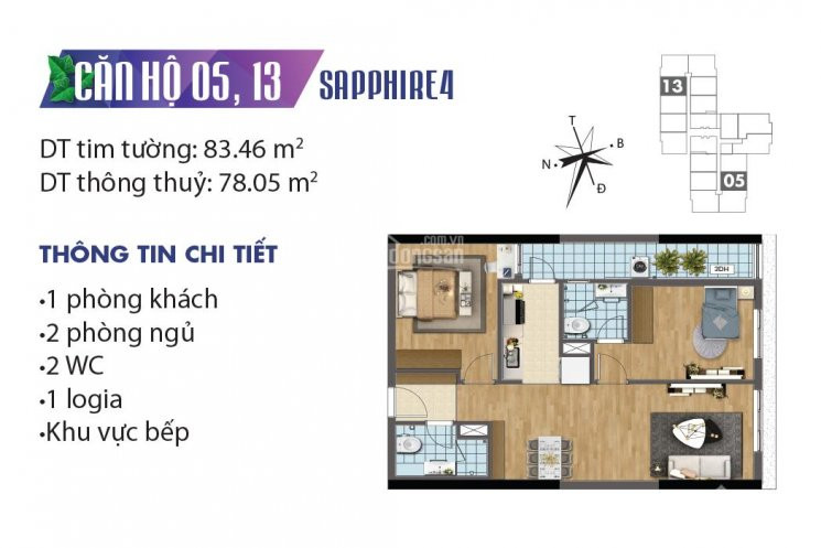 Cập Nhật 89 Căn 2pn Cắt Lỗ 150 Tr Chung Cư Goldmark City - 136 Hồ Tùng Mậu - 2 Tỷ - 0918301583 7