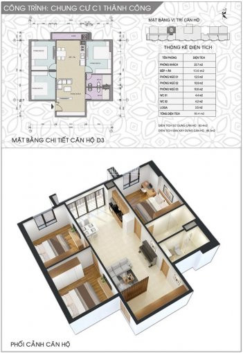 Cđt Mở Bán đợt Cuối - 3 Căn Duplex Vip Nhất Dự án C1 Thành Công: 120-140-160m2, Quỹ Căn Hộ Còn Lại 6