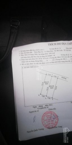 Chính Chủ Bán Nhanh 2 Lô đất 54,8m2 Thổ Cư 100%, ô Tô đỗ Cửa Cách Khu Công Nghiệp Quang Minh 700m (đã Bán 1 Lô) 4