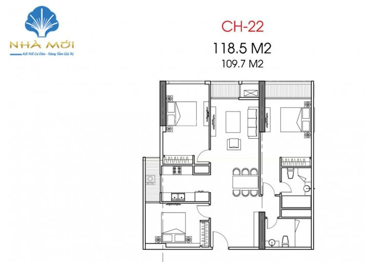 Chính Chủ Bán Nhanh Căn 3 Phòng Ngủ 118m2 Giá Chỉ 515 Tỷ Bao Phí Tại Vinhomes Times City Park Hill Lh 0898899869 3