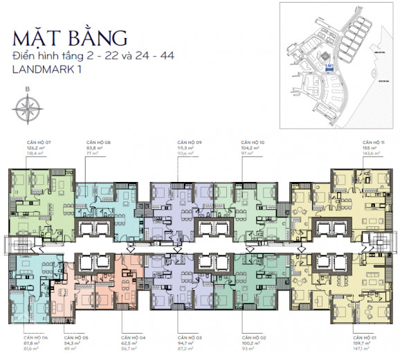 Chính Chủ Bán Nhanh Căn Hộ 4pn Tòa Land Mark 1 View Công Viên Và Tòa Lm81 Giá 17 Tỷ 2